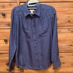 J. Crew silk blouse